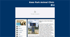 Desktop Screenshot of keesparkanimalclinic.com